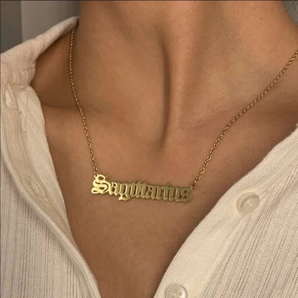 330 Sagittarius Zodiac Necklace 14$